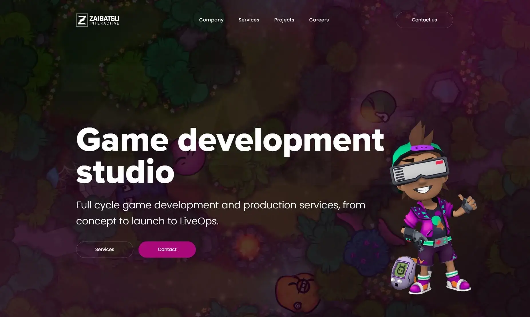 Joona Hämäläinen - WordPress-verkkosivut yritykselle Zaibatsu